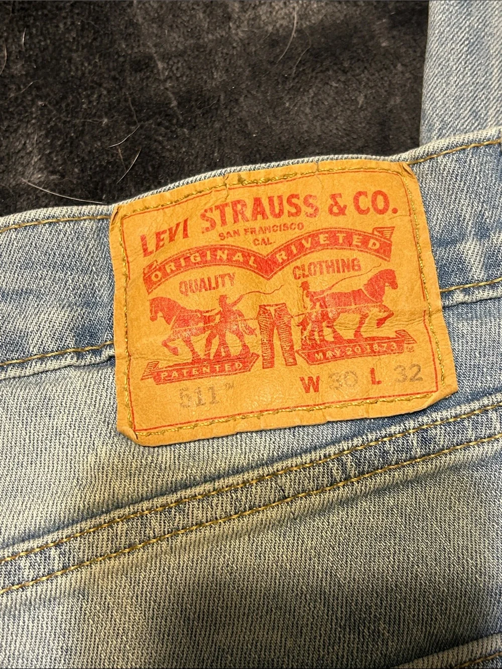 Levis light blue